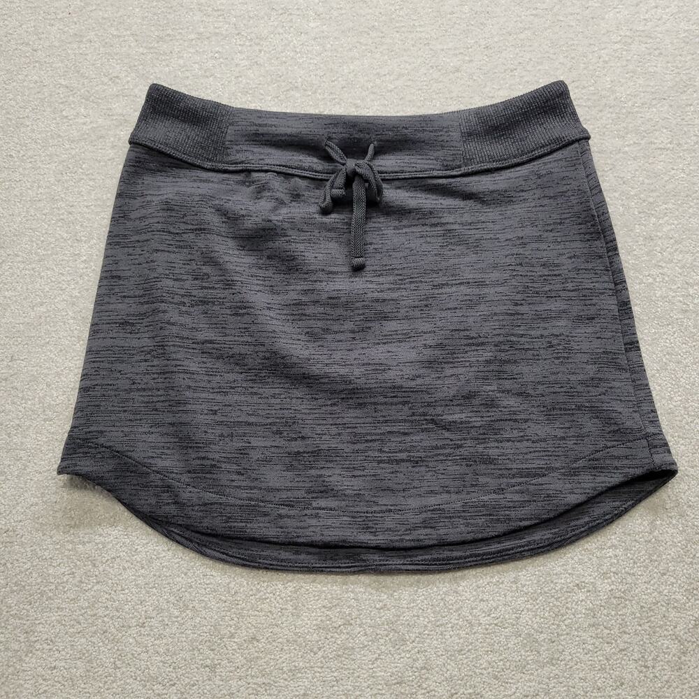 Athleta Womens Skort Size Small Gray Heathered Athletic Golf Tennis Skirt